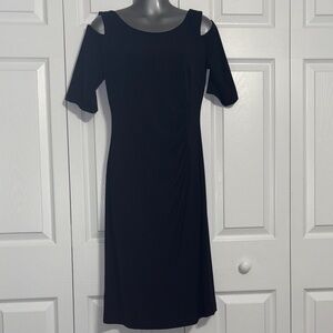 Black Midi Dress by Connected Apparel, 8